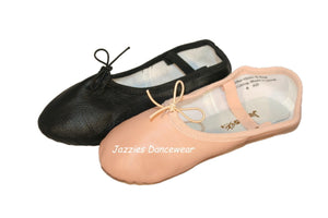 Child Split Sole Ballet Shoes Flesh/Salmon