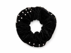 Velvet Diamond Scrunchie