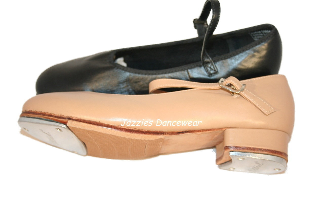 BLOCH LEATHER OXFORD JAZZ TAPS [WITH BLOCH TECHNO TOE & HEEL TAPS)