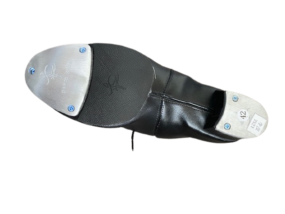 Black Lace Up Flex Tap Shoes